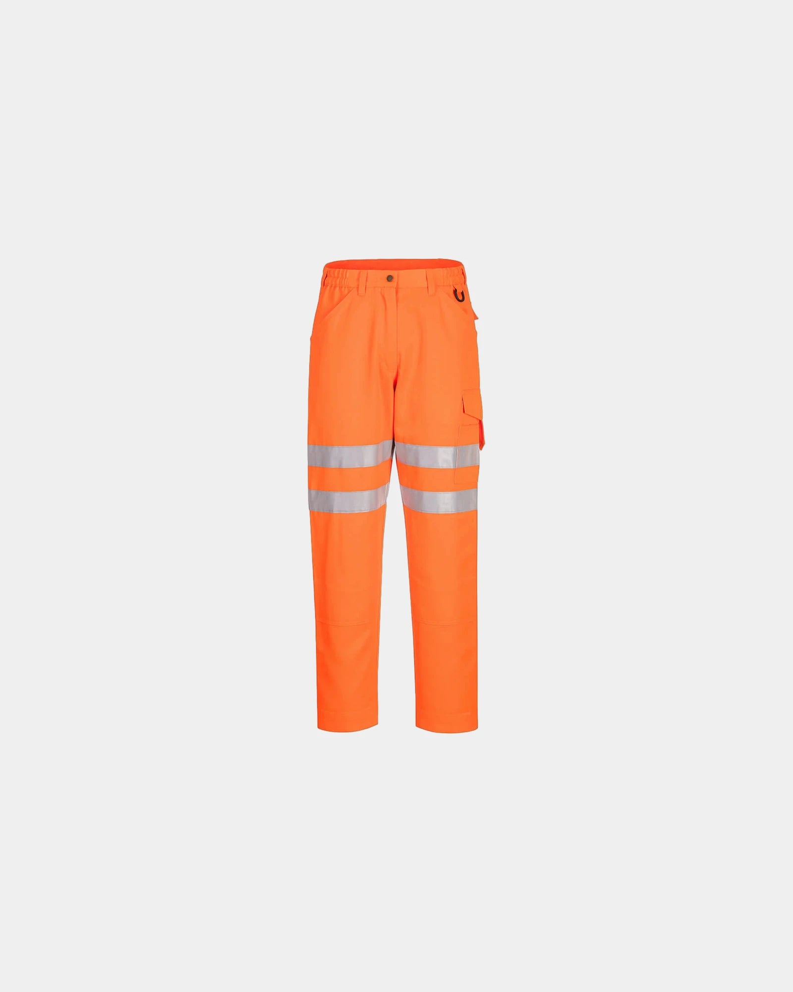 Promotional high visibility trousers 100% polyester - Orange