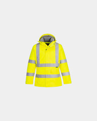 Promotional recycled polyester winter parka - Yellow
