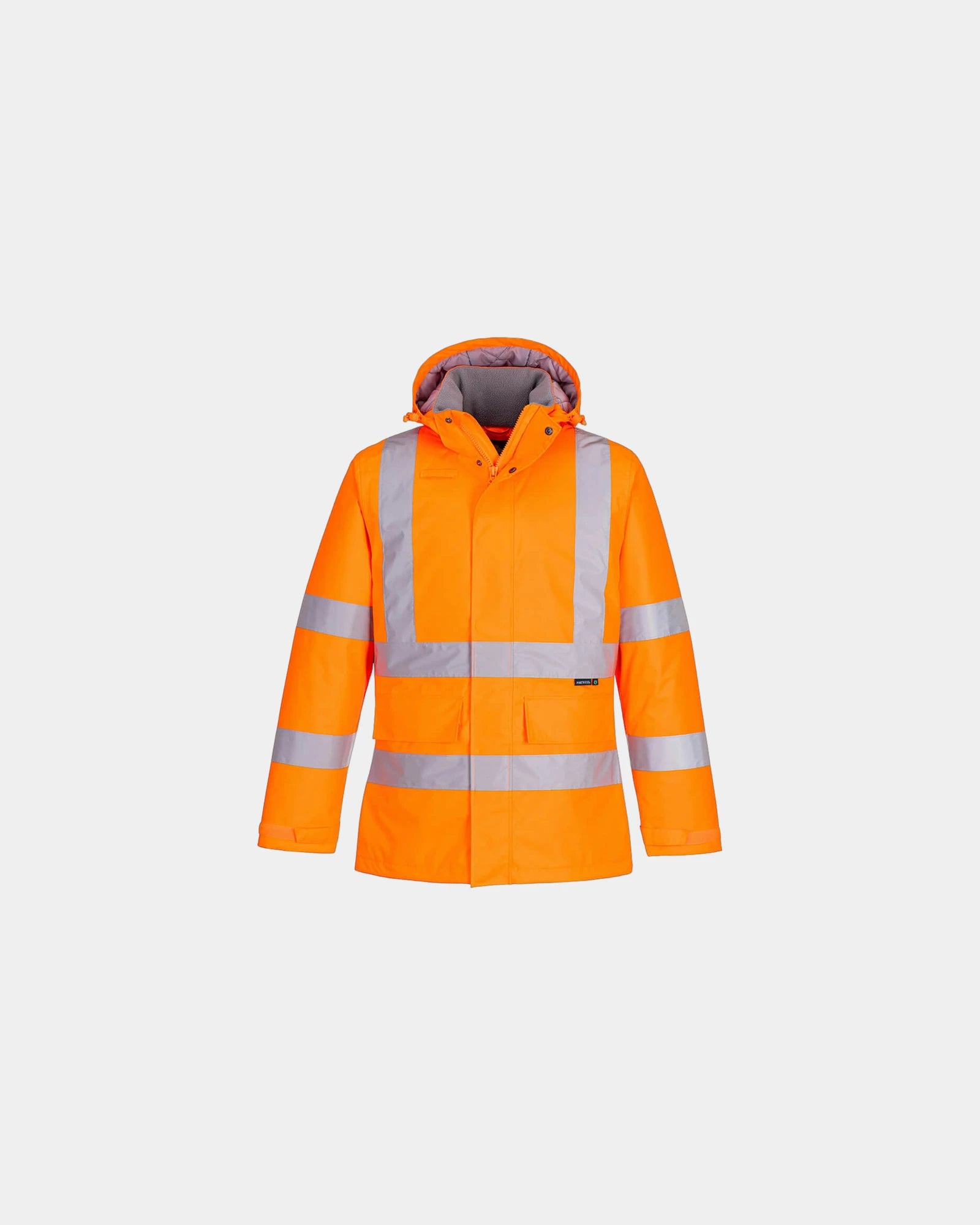 Promotional recycled polyester winter parka - Orange