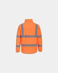 Promotional high-visibility fleece jacket 100% polyester - 1