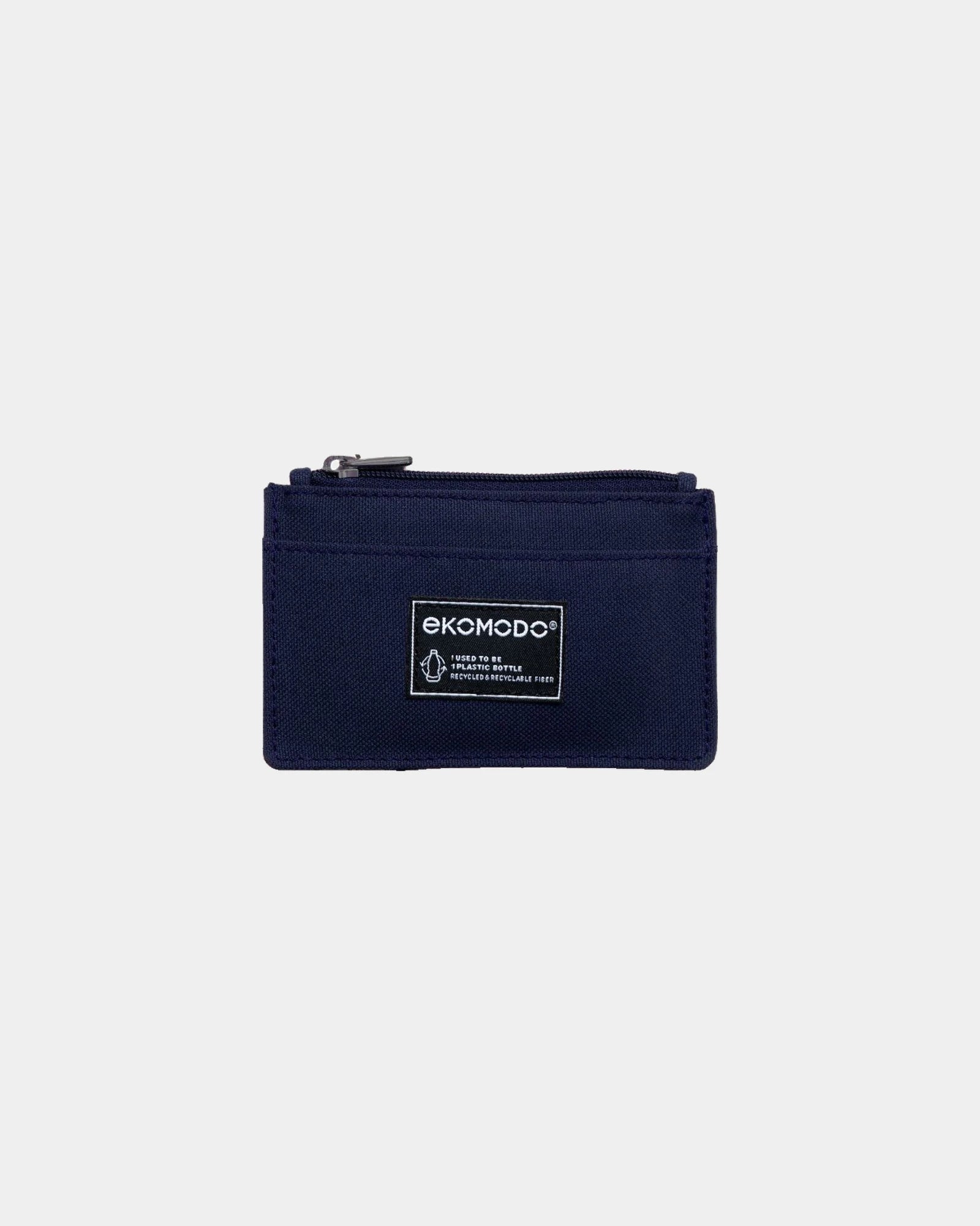 Custom Diru recycled polyester wallet - Navy