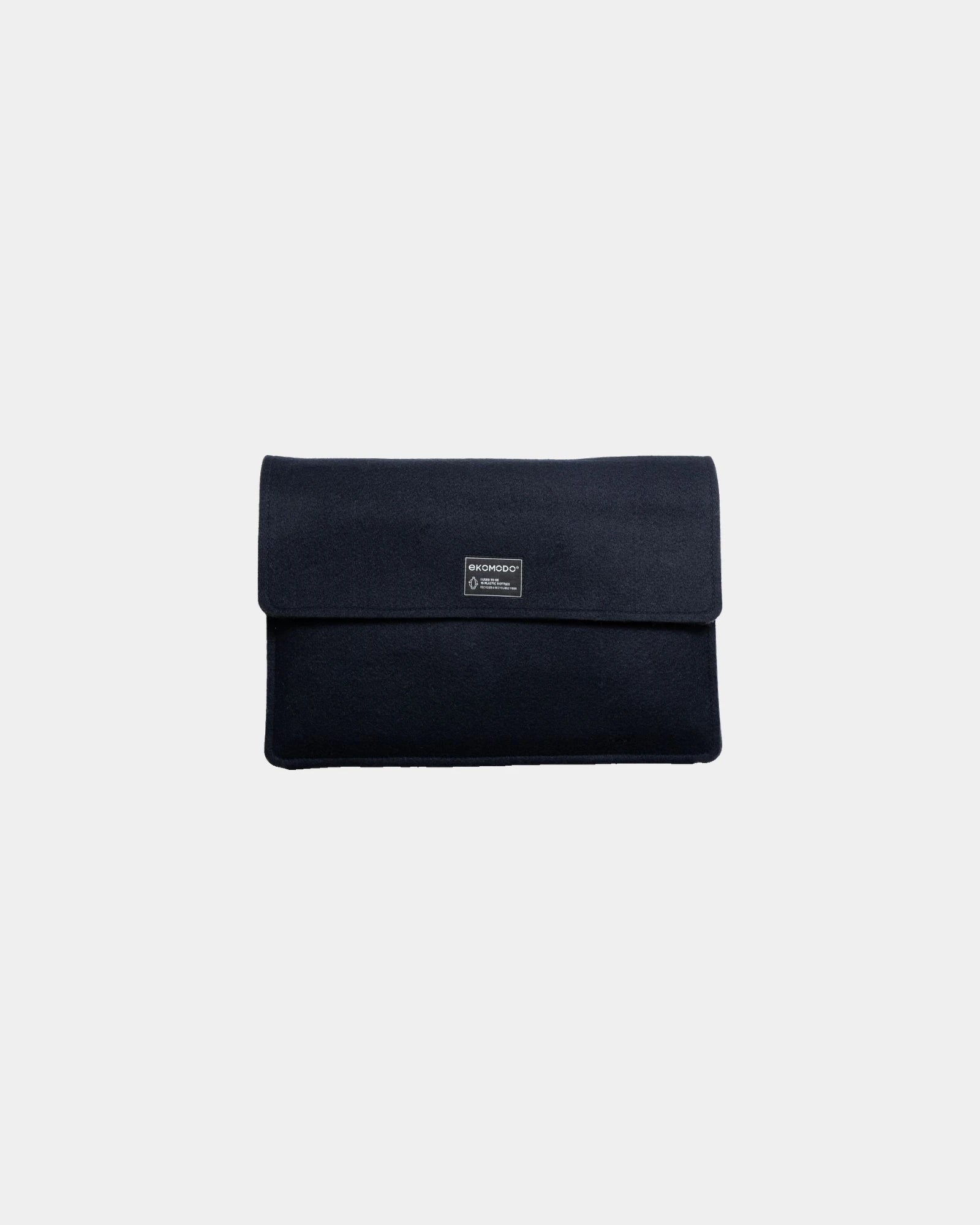 Custom recycled polyester laptop case Ekomodo Lapatx 13" - Navy