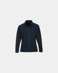 Custom women's fitted fleece jacket - Navy
