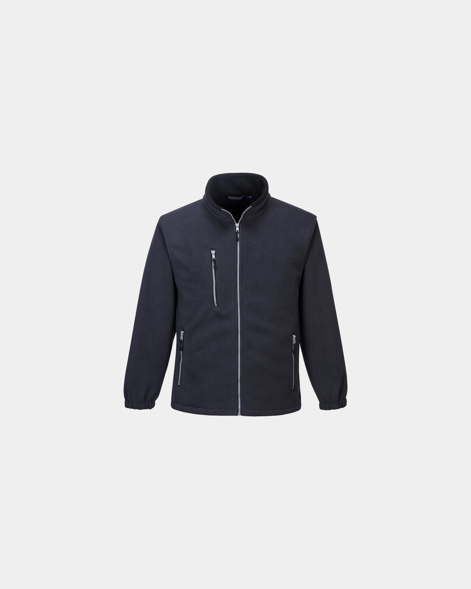 Custom thick polar fleece jacket City 440g - Navy