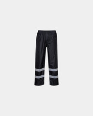 Promotional rain pants Iona Classic - Black-Sky Blue