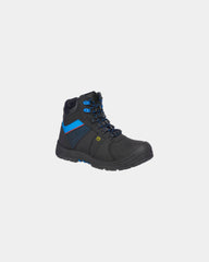 Promotional S3 ESD HRO safety boots Portwest - Black-Sky Blue