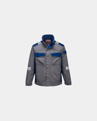 Promotional FR polyester jacket Bizflame Ultra - Grey