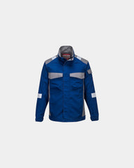 Promotional FR polyester jacket Bizflame Ultra - Dark Blue