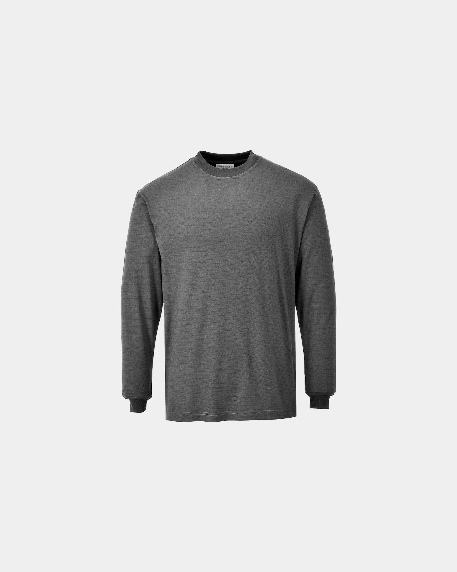 Promotional flame-resistant long sleeve T-shirt - Grey