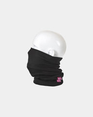 Promotional flame-resistant neck gaiter - Black-Sky Blue