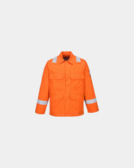 Promotional high visibility shirt Portwest Chemise Bizflame - Orange
