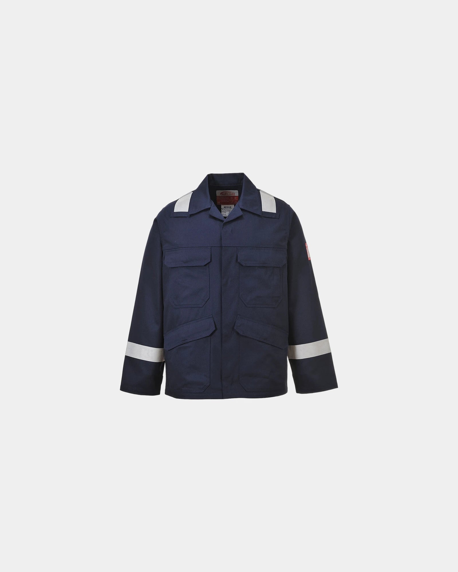 Promotional high visibility shirt Portwest Chemise Bizflame - Navy