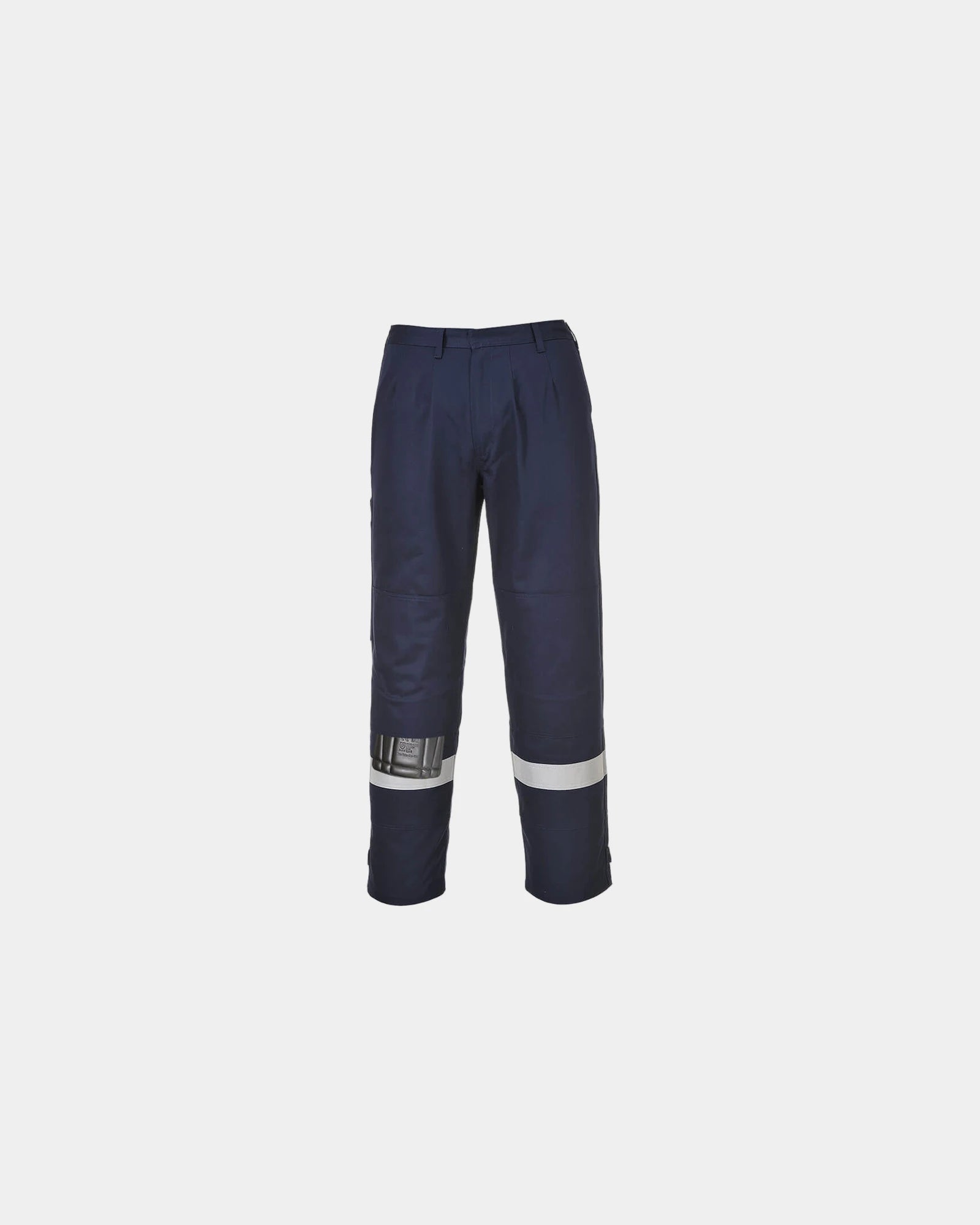 Promotional high visibility Bizflame Plus trousers - Navy