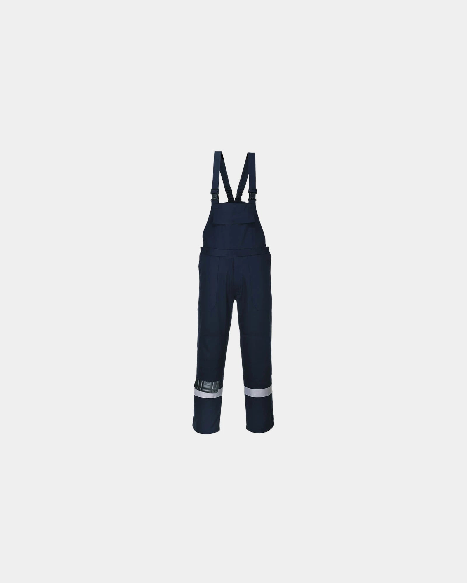 Promotional high visibility bib overalls - Navy