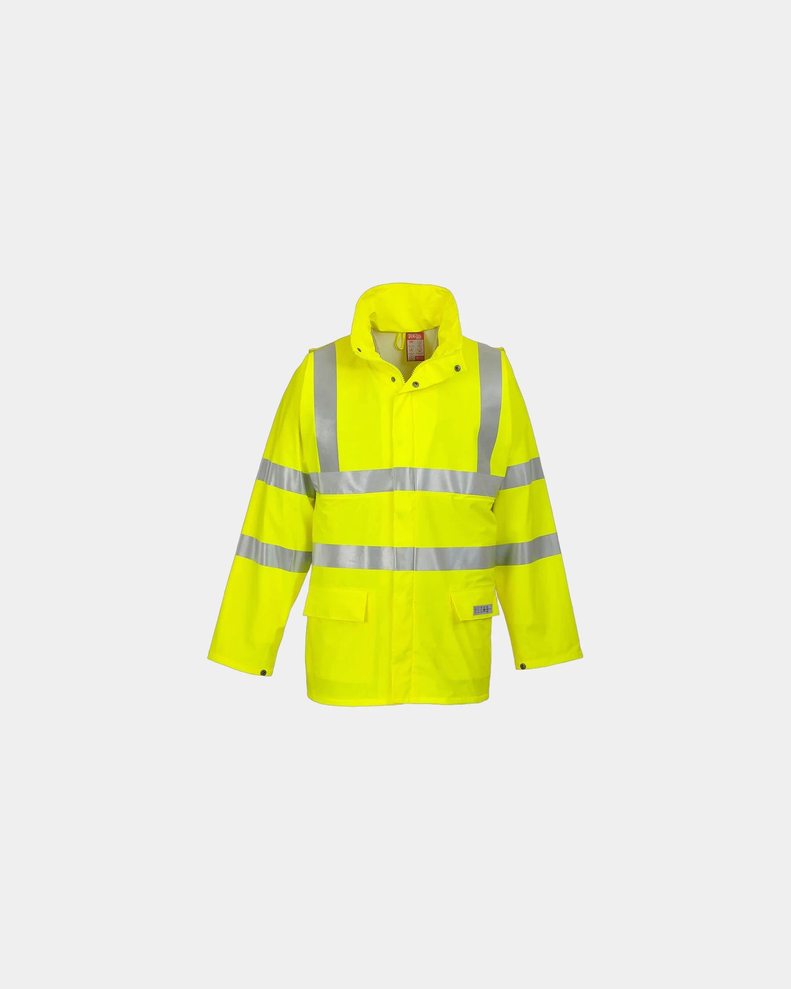 Promotional waterproof HiVis FR Sealtex jacket - Yellow