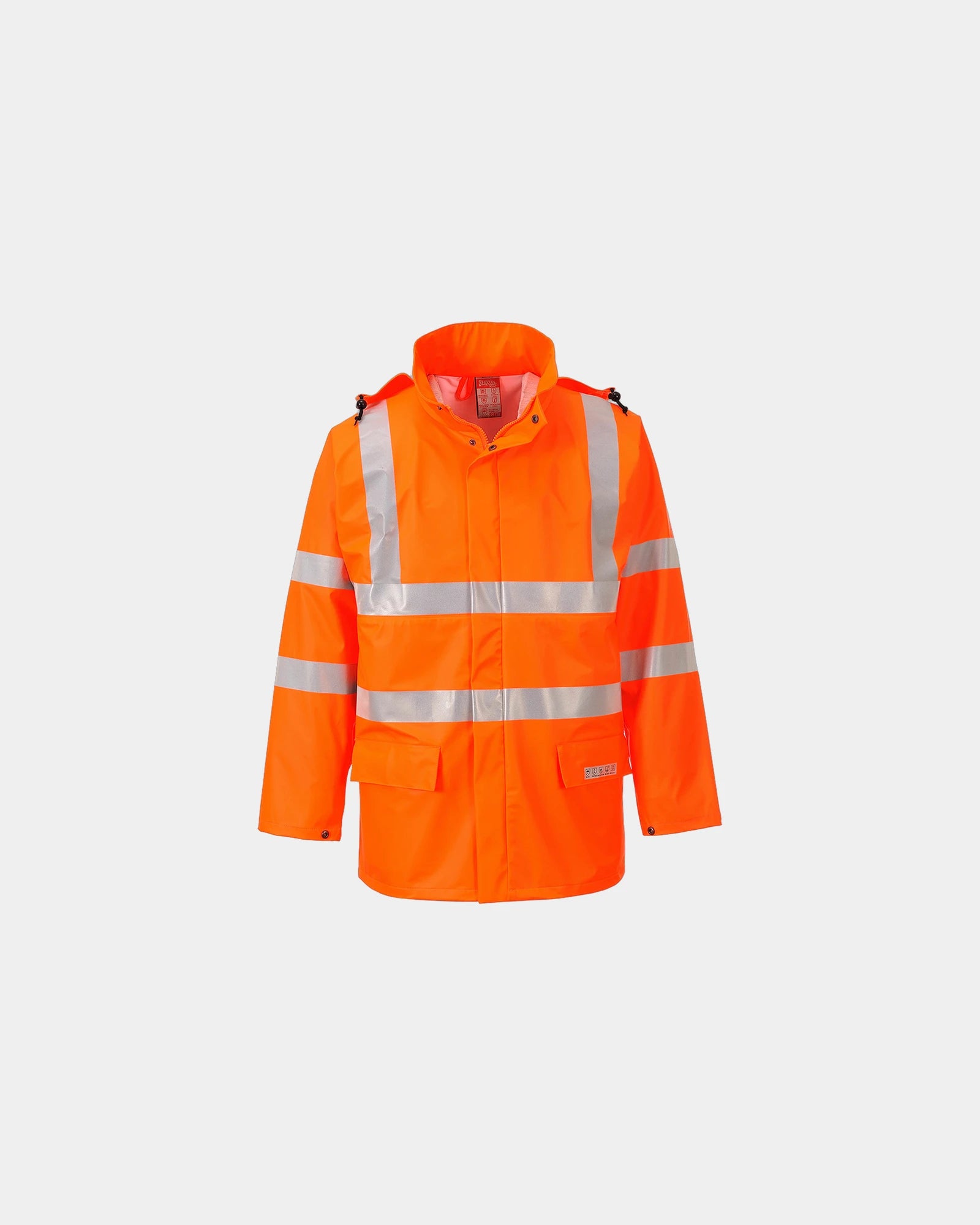 Promotional waterproof HiVis FR Sealtex jacket - Orange