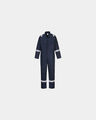 Promotional winter quilted antistatic coverall 350g - Navy