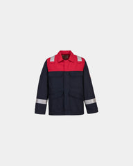 Promotional Bizflame Plus work jacket - Navy