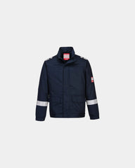 Promotional Bizflame Plus work jacket - Navy
