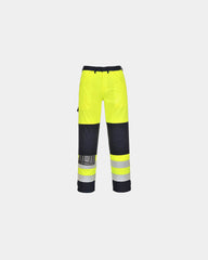 Promotional high-visibility coverall - Yellow-Navy