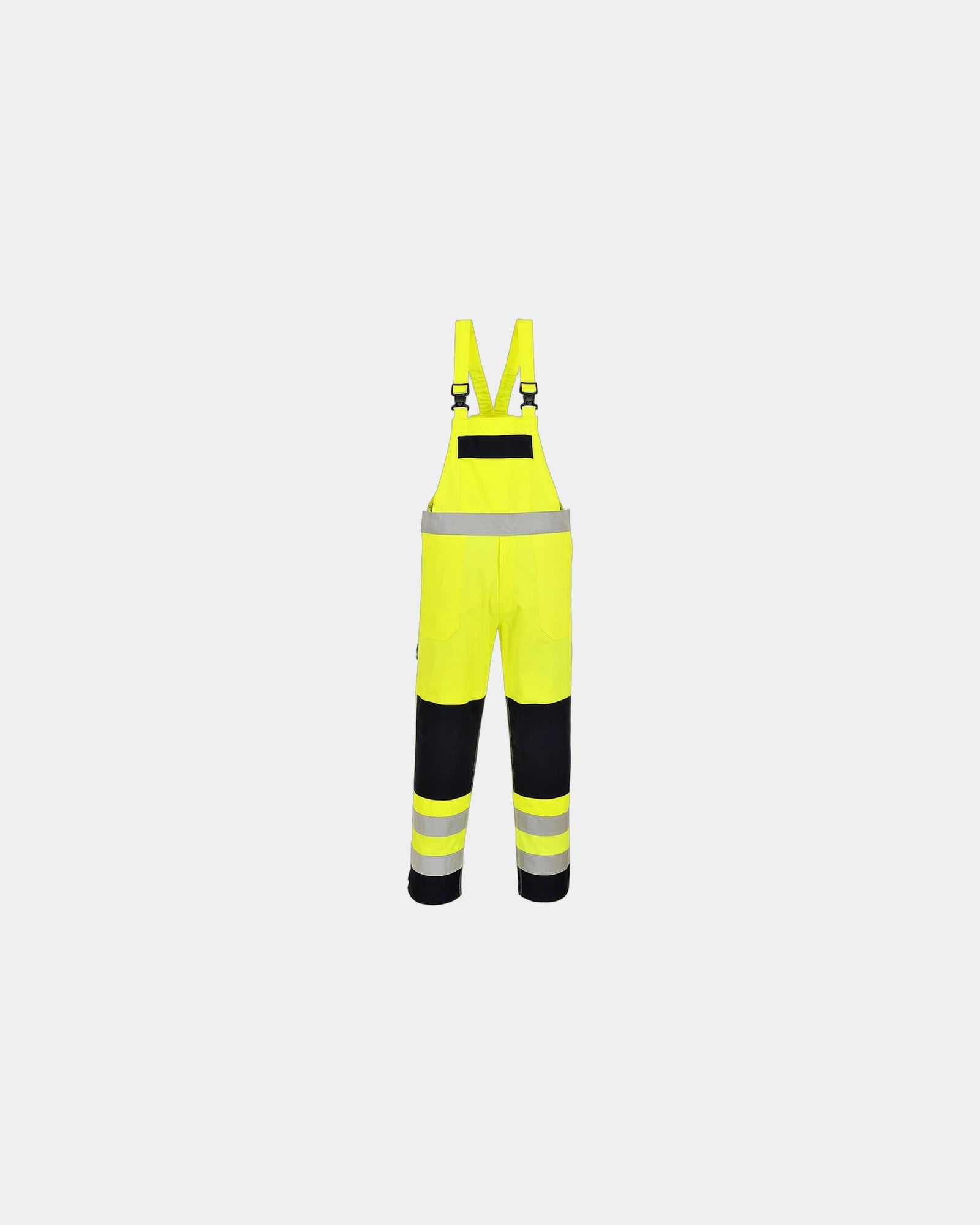 Promotional high-visibility multi-risk overalls - Yellow-Navy