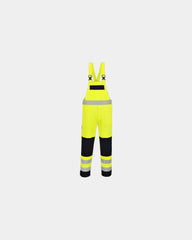 Promotional high-visibility multi-risk overalls - Yellow-Navy