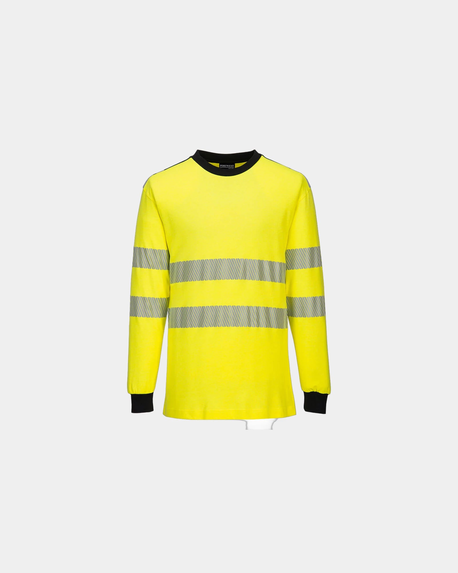 Promotional flame-resistant Hi-Vis T-shirt - Yellow-Black