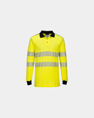 Promotional flame-resistant polo for safety - Yellow-Black