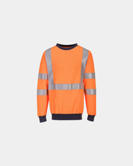 Promotional flame-resistant sweatshirt - Orange