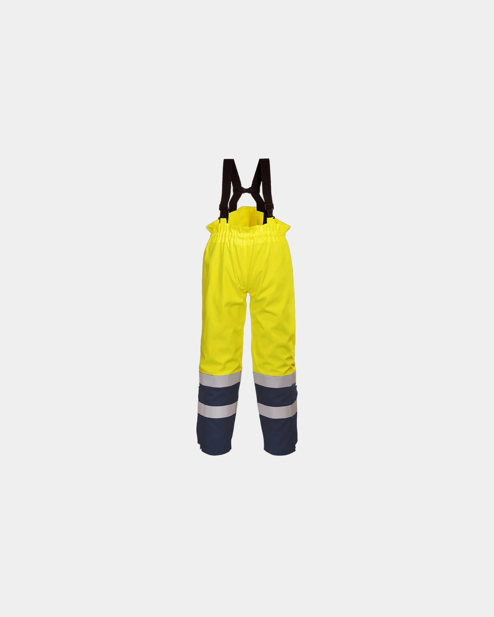 Promotional Bizflame multi-risk trousers - Yellow-Navy