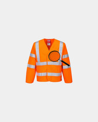 Promotional Hi-Vis anti-static jacket - Orange