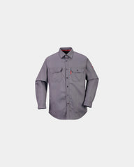 Promotional flame-resistant shirt Portwest Bizflame 88/12 - Grey