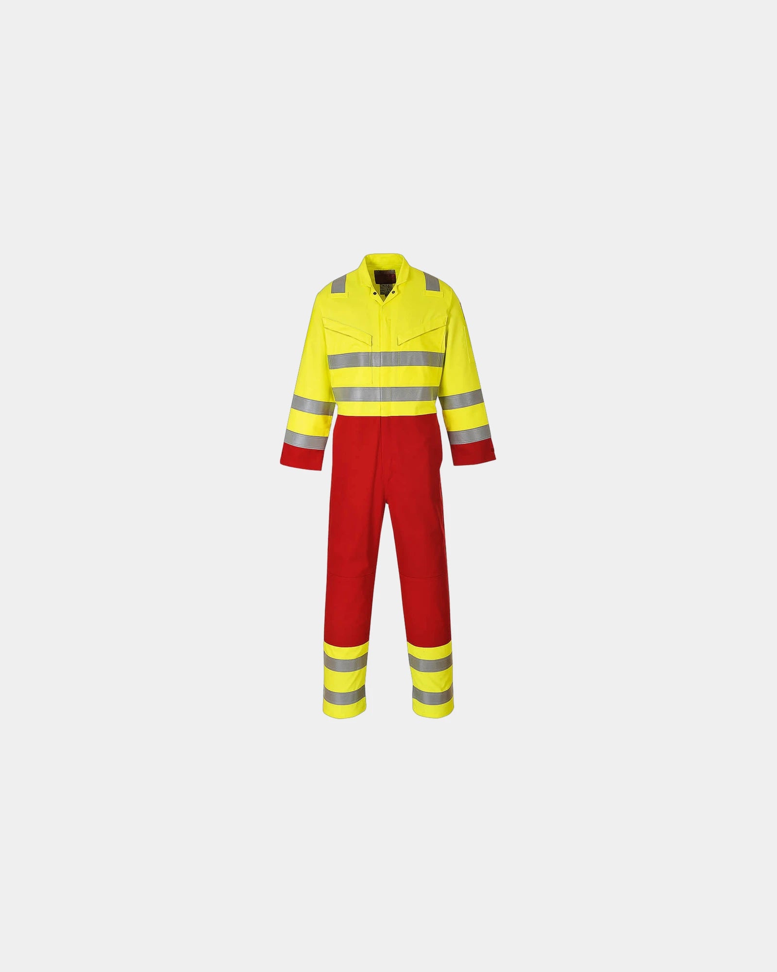 Promotional hi-vis antistatic coverall - Yellow