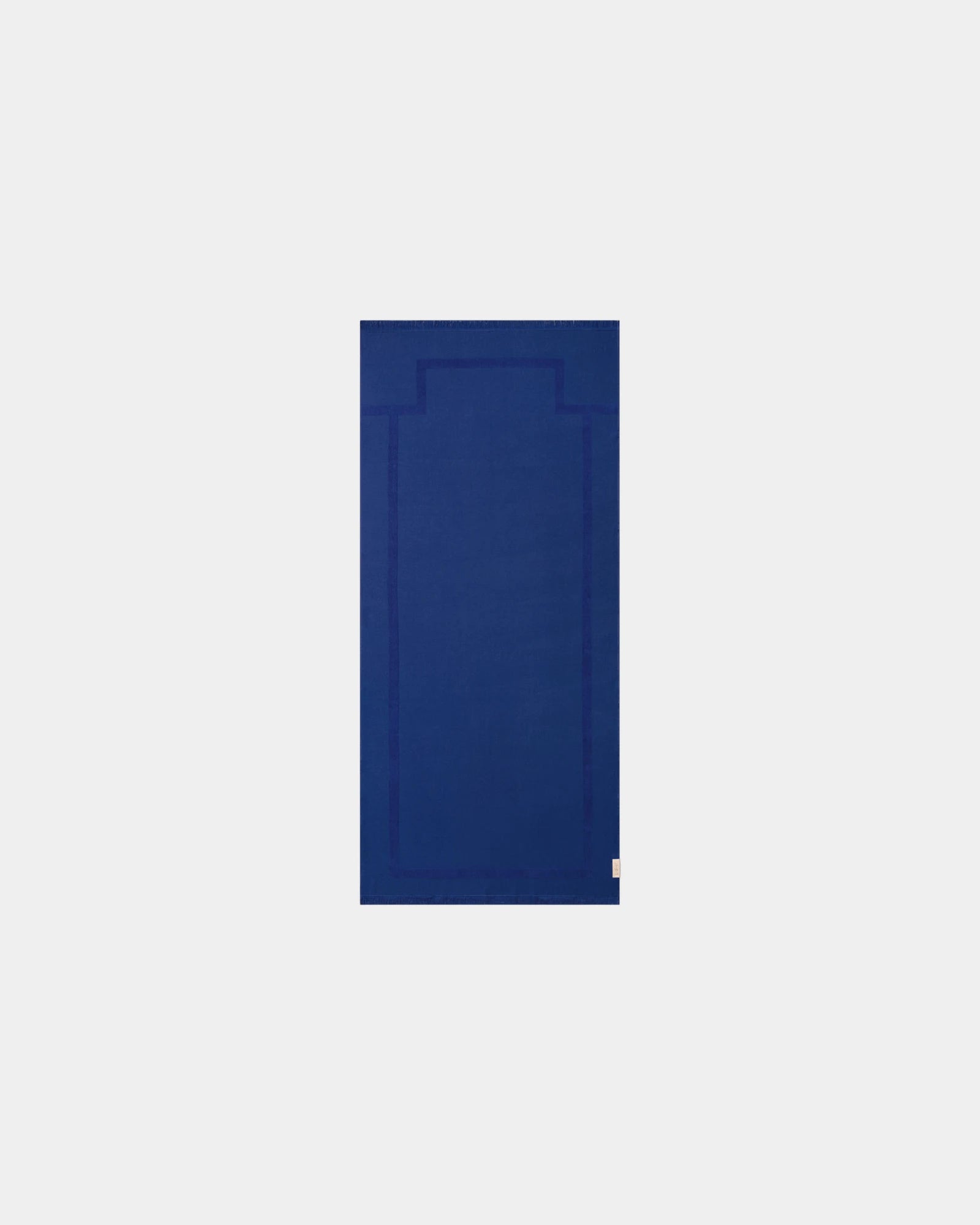 Custom eco-friendly beach towel LA SERVIETTE PARIS 90x200 - Ultramarine