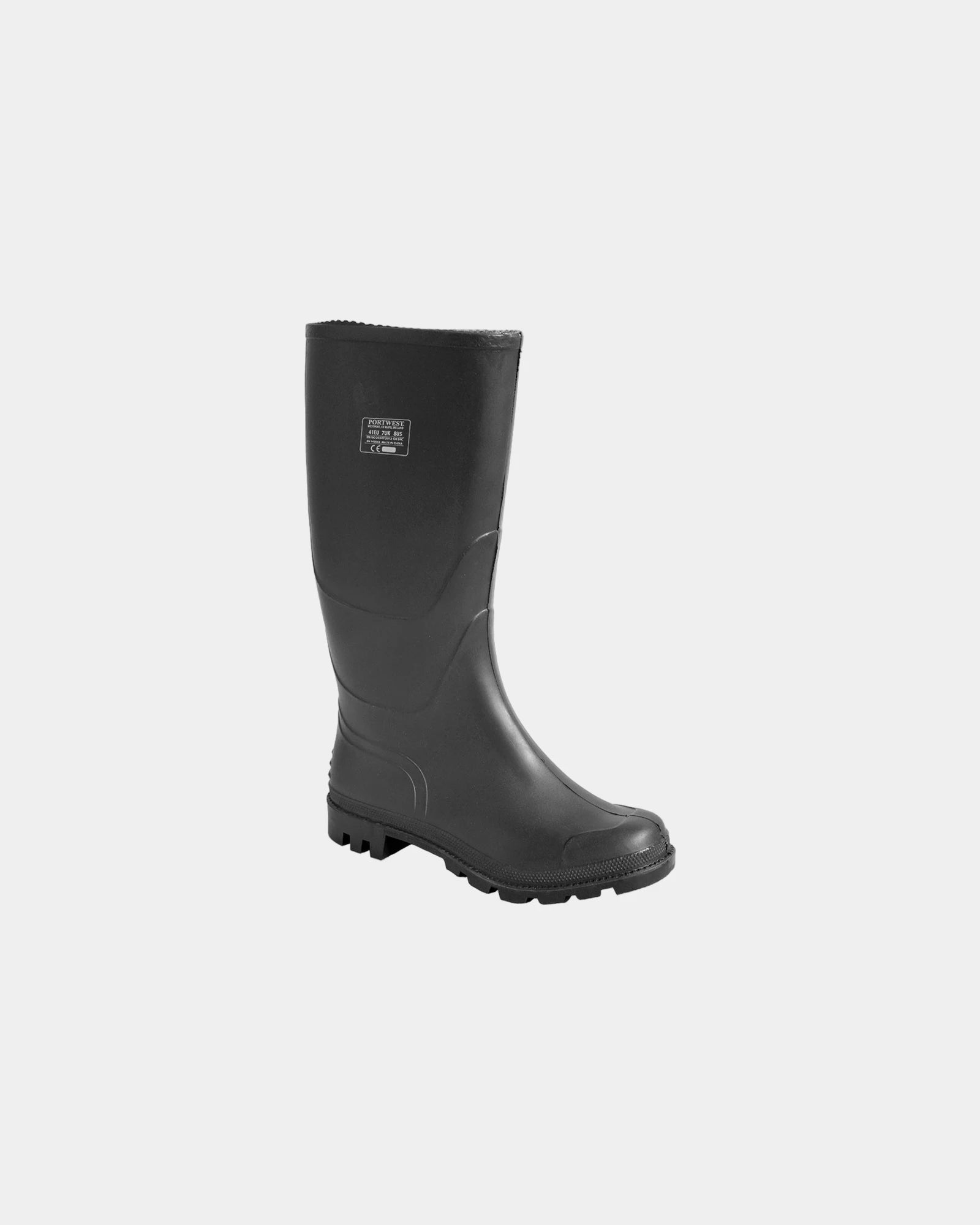 Promotional PVC Wellington boots for agriculture and fishing - Black-Sky Blue