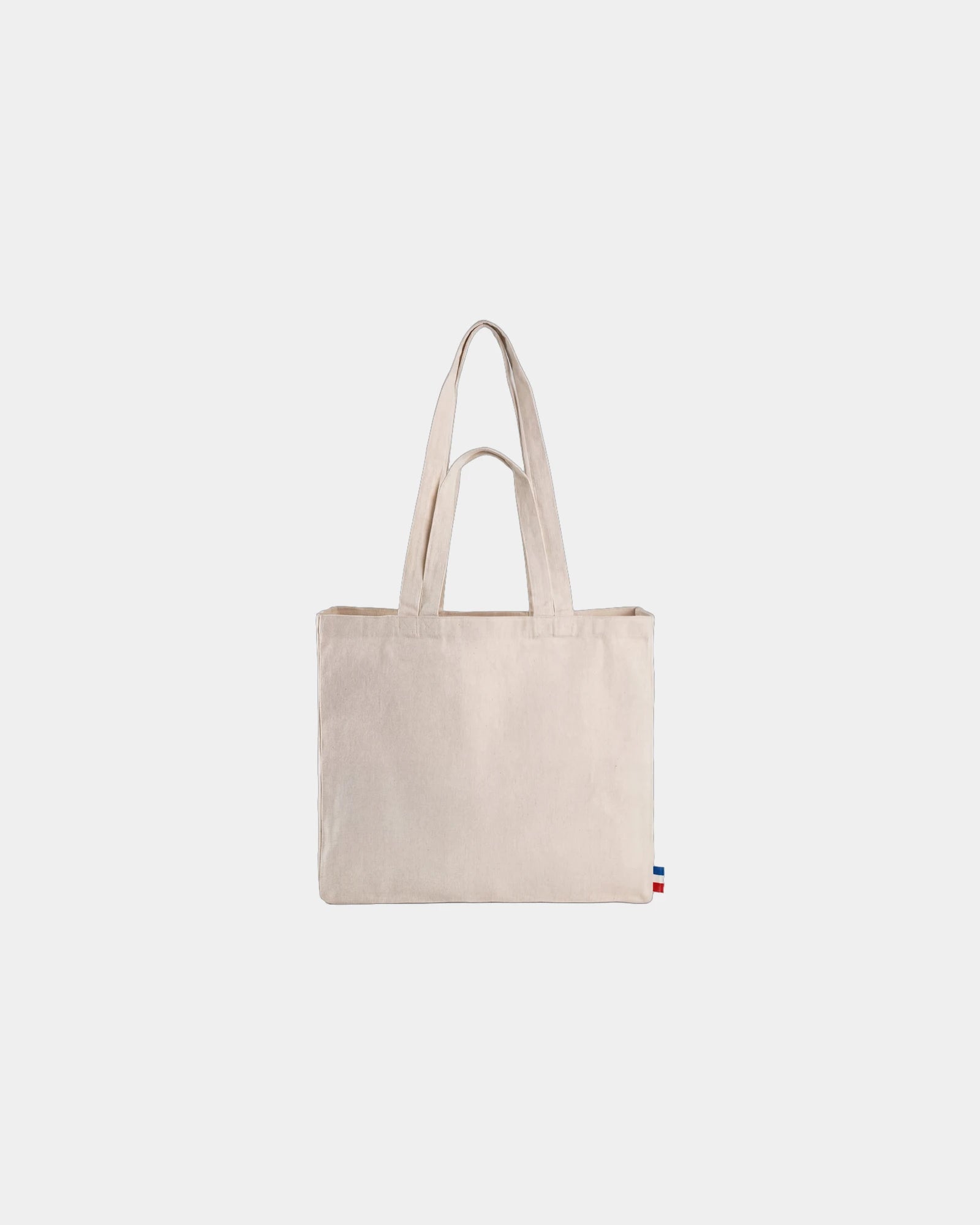 Custom recycled cotton tote bag Goodjour - Navy