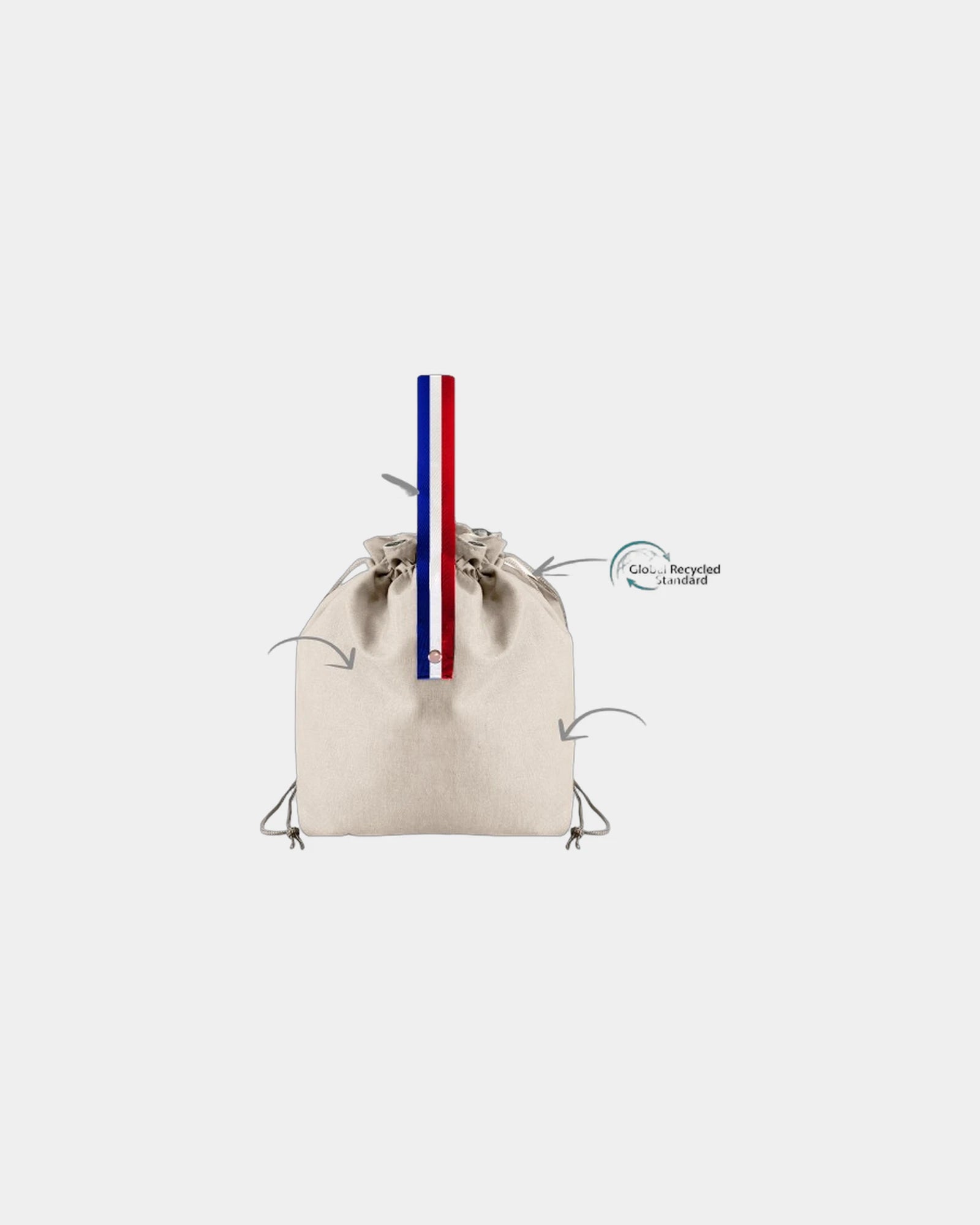 Custom promotional recycled bag Goodjour Pouch - 3
