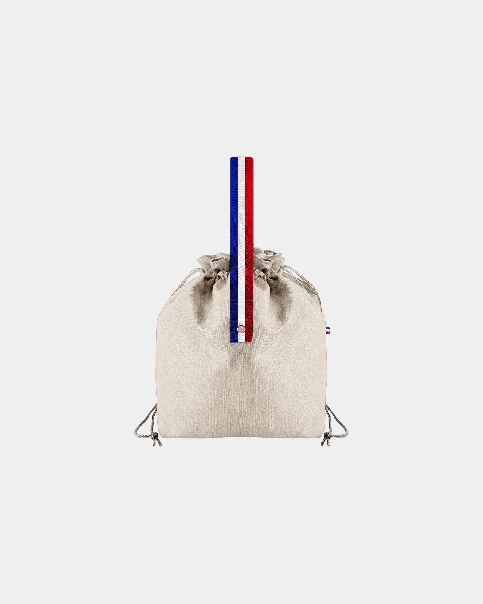 Custom promotional recycled bag Goodjour Pouch - Beige-Navy