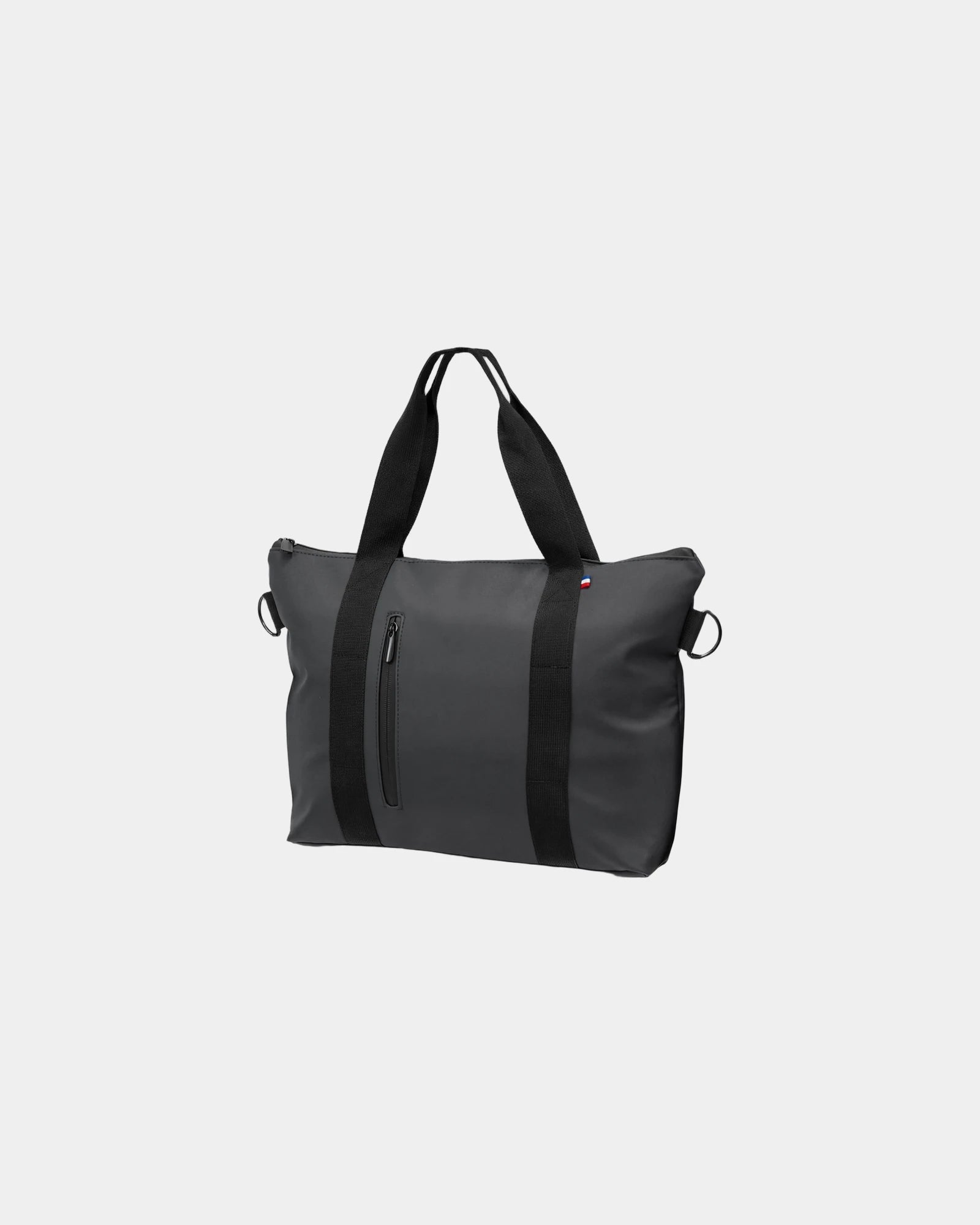 Custom recycled PU document bag Goodjour Le Stratège - Black