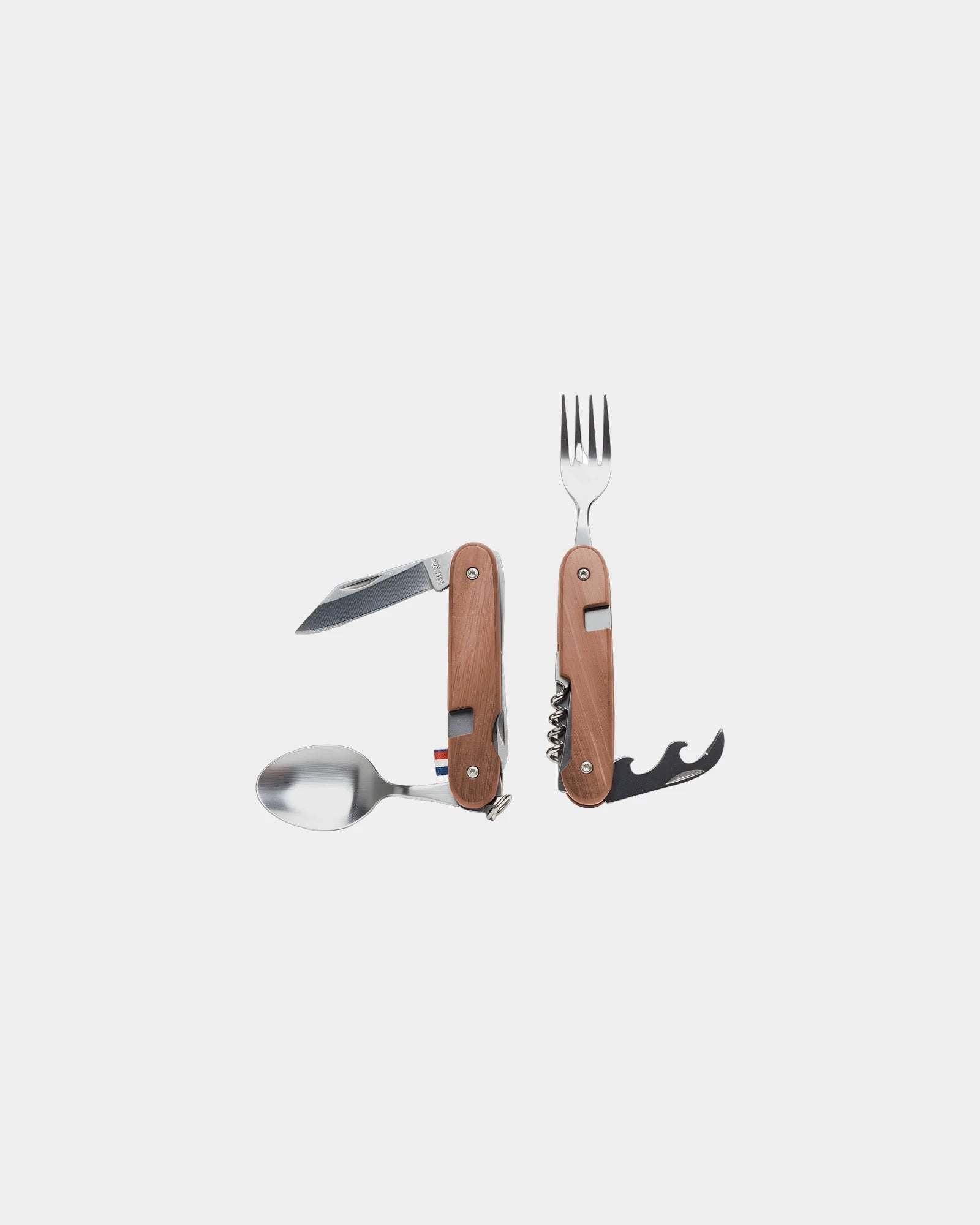 Custom wooden multifunction knife Goodjour - Dark Wood