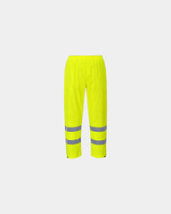 Promotional waterproof Hi-Vis rain pants - Yellow
