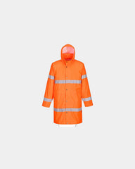 Promotional waterproof raincoat 100cm - Orange