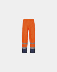 Promotional waterproof Hi-Vis rain pants - Orange