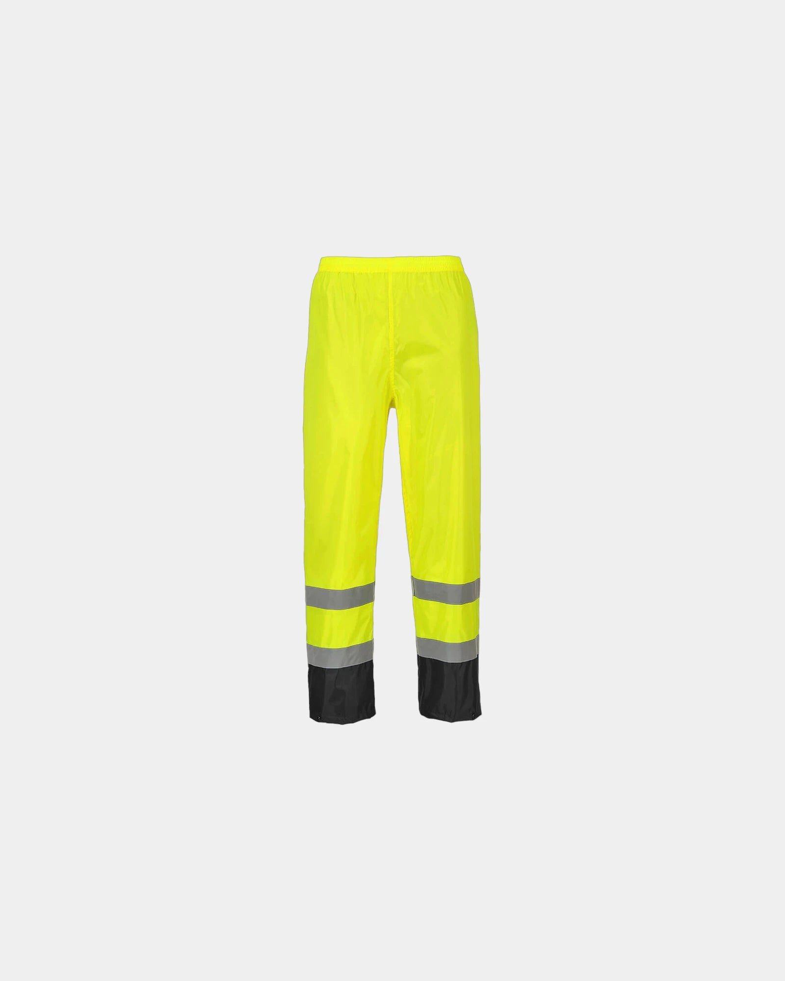 Promotional waterproof Hi-Vis rain pants - Yellow-Black