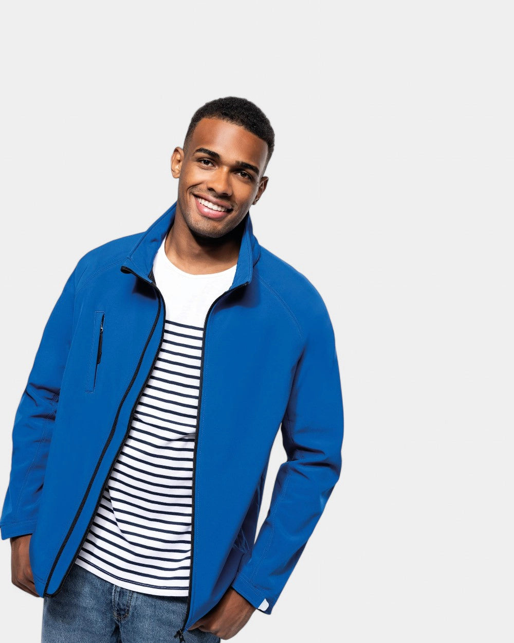 Customizable Men's Hooded Jacket - 1