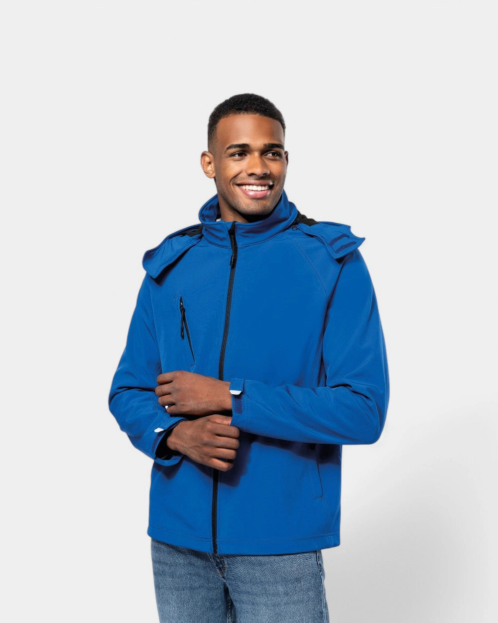 Customizable Men's Hooded Jacket