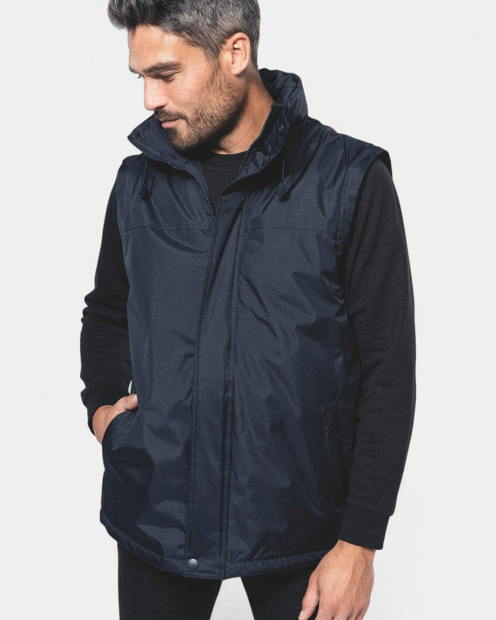 Men's Jacket with Removable Sleeves to Customize - 2