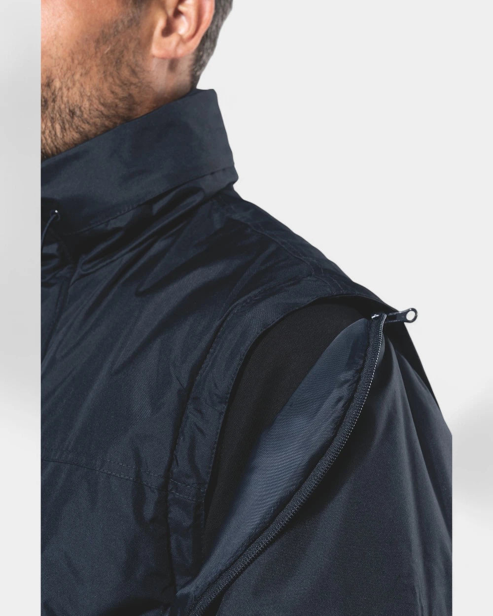 Men's Jacket with Removable Sleeves to Customize - 11