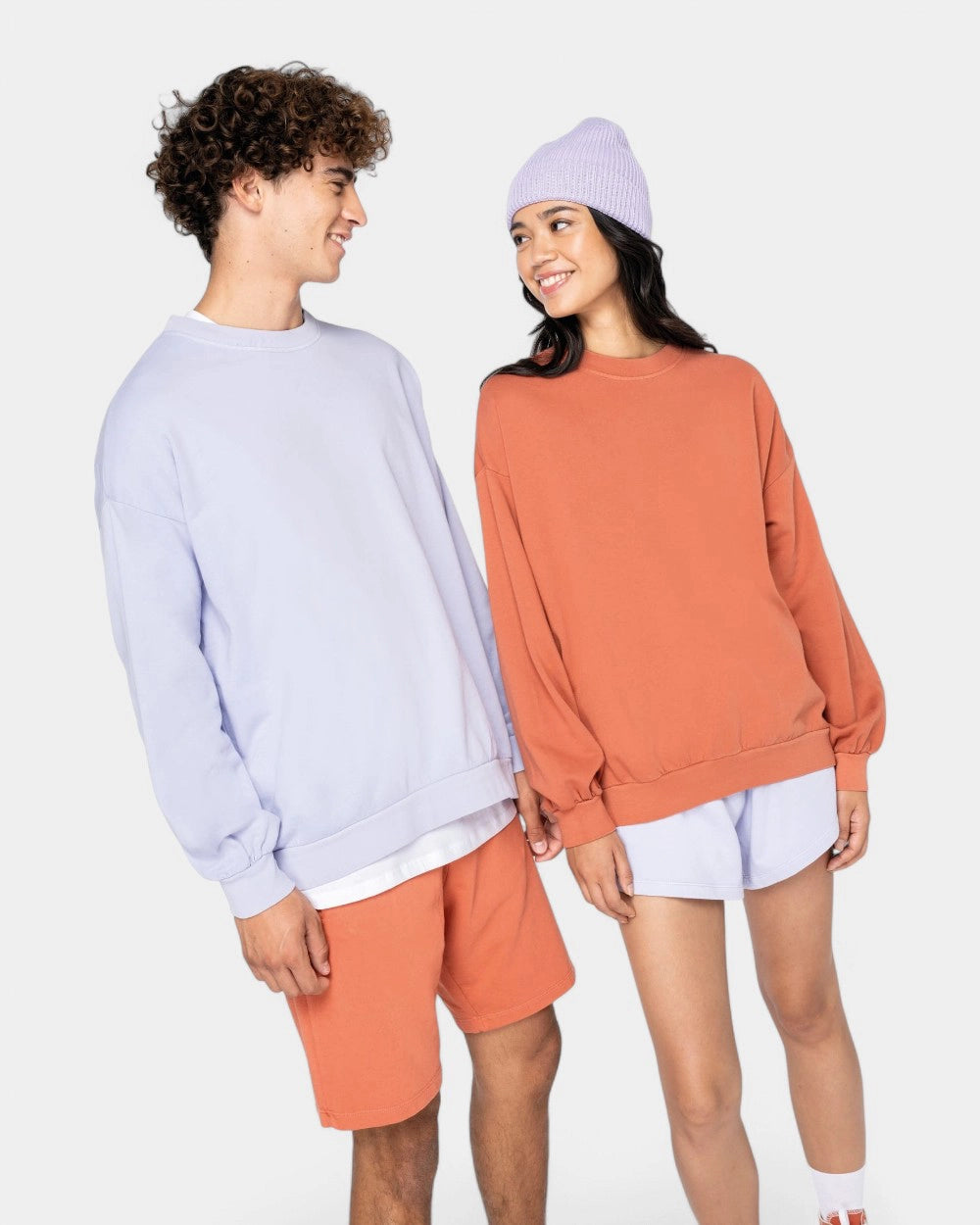 Oversized Sweatshirt Made in Europe Unisex Customizable - 1