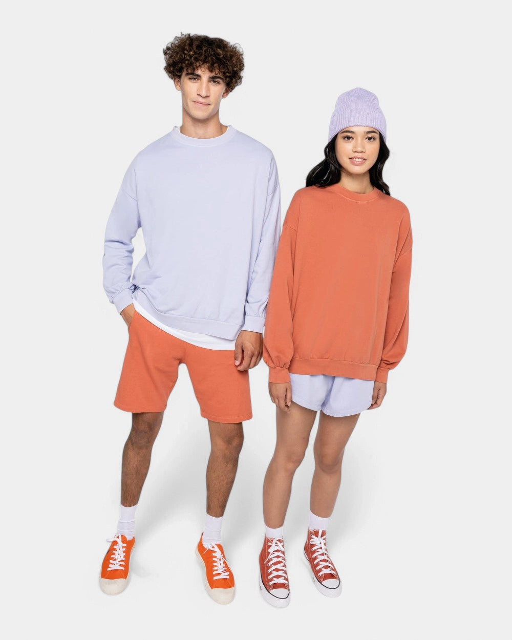 Oversized Sweatshirt Made in Europe Unisex Customizable